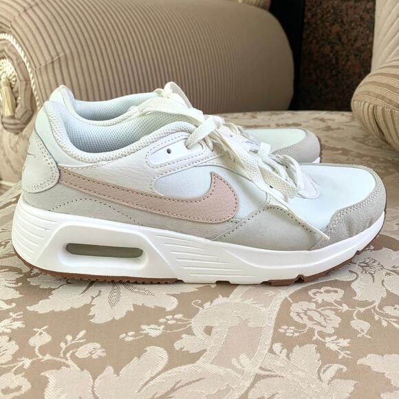 NEW Nike Air Max SC Sneakers in Sail/Gum Medium Brown/Sanddrift - Picture 8 of 14